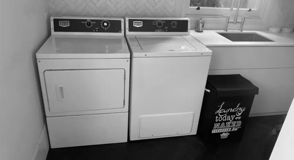 Washing machine and dryer repair in a Melbourne laundry