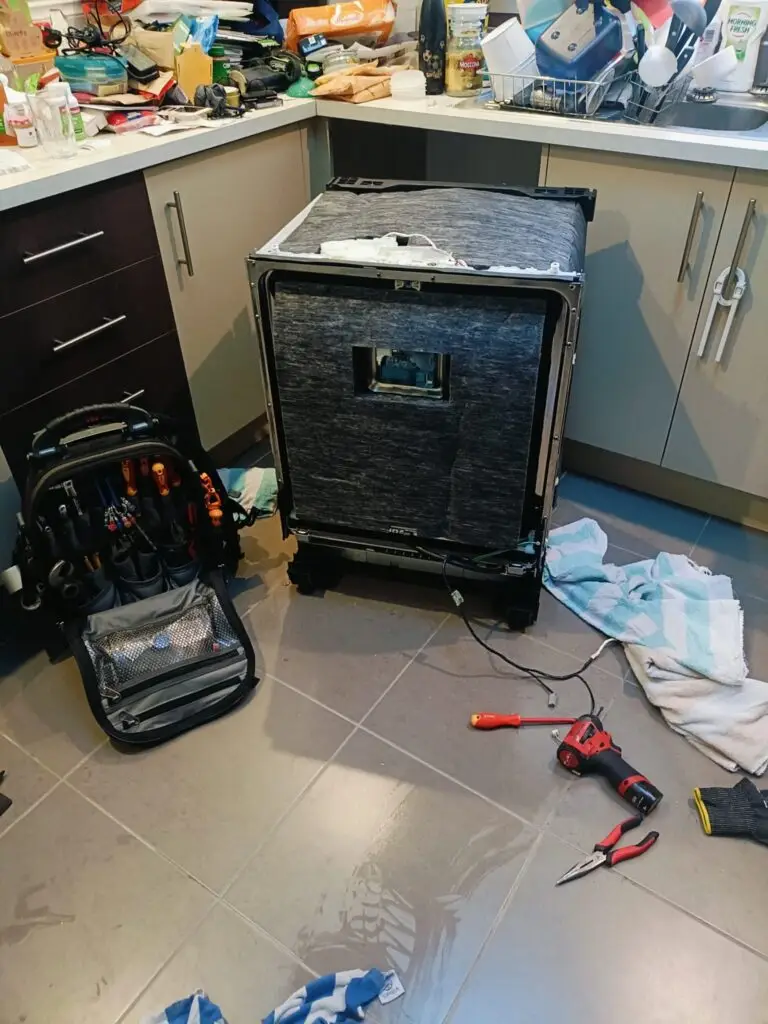 Dishwasher repair in a Melbourne kitchen
